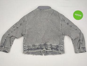 bluza szara zara: Dziecięca kurtka jeansowa, 10 lat, 134-140 cm, Zara, stan - Idealny — 3
