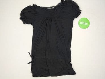 czarne t shirty w serek damskie: Cocomore, T-shirt damski, rozmiar M — 2