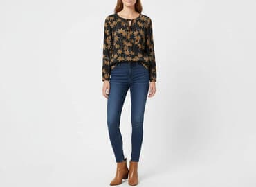 sukienka a la audrey hepburn: Bluzka damska, rozmiar M — 7