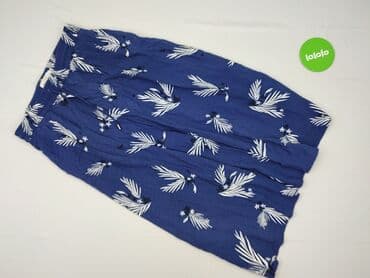 spódniczka alex biało niebieska: H&M, Spódnica damska, rozmiar L — 2