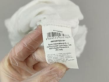 oversized crop t shirty: T-shirt damski, rozmiar M — 5