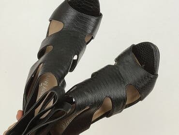 sandały na ostrogi piętowe: Sandały damskie, rozmiar 40 — 7