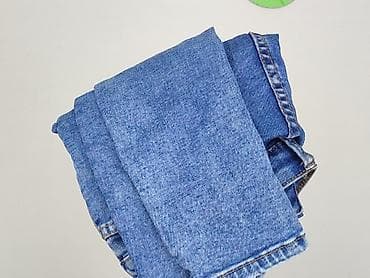 botki na platformie zara: DENIM JEANS, Jeansy damskie, rozmiar S — 8