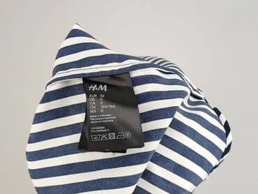 koszula bez kolnierza: H&M, Koszula damska, rozmiar 2XS — 5