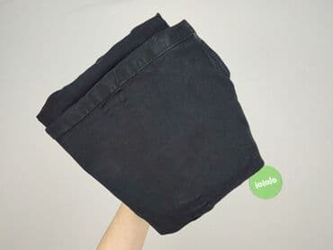 spodnie czarne blyszczace: Jeansy damskie, S — 4