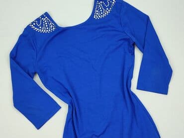 sukienki maxi na wesele niebieska: Sukienka damska, rozmiar M — 1