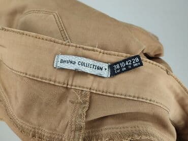kurtki zimowe damskie krótkie bershka: Bershka, Spodnie materiałowe damskie, rozmiar M — 4