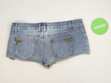 krótkie spodenki z ćwiekami: Szorty damskie, rozmiar L — 3