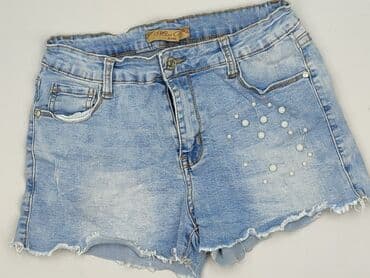 spodenki tech: DENIM JEANS, Szorty damskie, rozmiar M — 1