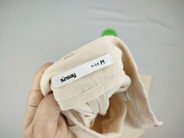 sinsay spodnie bezowe: Sinsay, Spodnie materiałowe damskie, rozmiar M — 3