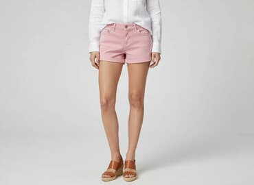 zara rozowe spodenki: Zara, Szorty damskie, rozmiar M — 6