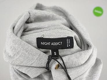 smileslow bluzy: Night Addict, Bluza z kapturem dla mężczyzn, rozmiar S — 5