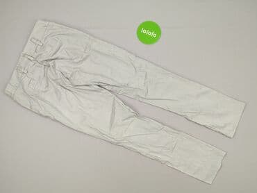 szara marynarka damska do sukienki: Spodnie materiałowe damskie, S — 3