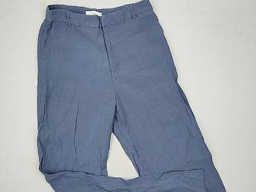 klapki hemes: H&M, Spodnie materiałowe damskie, rozmiar M — 1