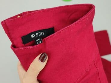 legginsy kolarki: Material trousers for women, size S (EU 36) — 4