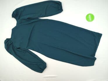 sukienka maxi butelkowa zieleń długi rękaw: Pakuten, Sukienka damska, rozmiar XL — 4