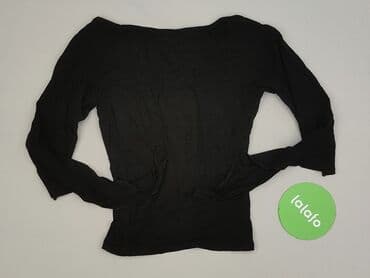 czarne bluzki dekolt v: Bluzka damska, rozmiar S — 3