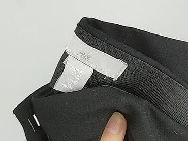 H&M, Material trousers for women, size XL — 4