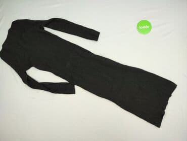 sukienki prążkowana czarna: H&M, Sukienka damska, rozmiar M — 3