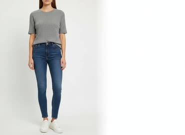 shein oversized t shirty: Shein, T-shirt damski, rozmiar L — 1