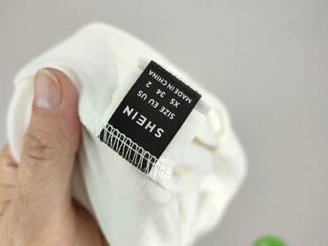 obcisłe koszulki: Shein, T-shirt damski, rozmiar XS — 4