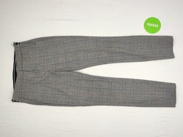 Women: Zara, Material trousers for women, size S (EU 36) — 2