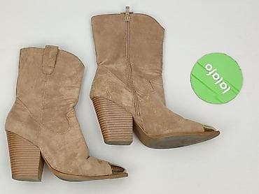 botki zara brazowe: Botki damskie, rozmiar 36 — 2
