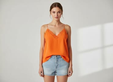 top z piórami mango: Top damski, rozmiar S — 8