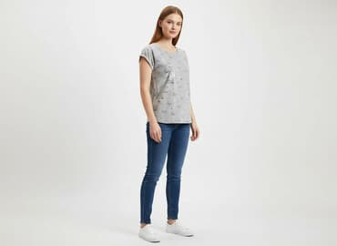 sinsay t shirty damskie: Sinsay, T-shirt damski, rozmiar M — 6