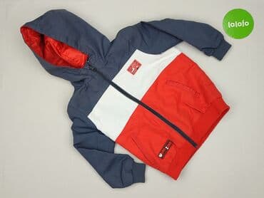 szary sweter stradivarius: Kurtka przejściowa, 7 lat, 116-122 cm, stan - Bardzo dobry — 2