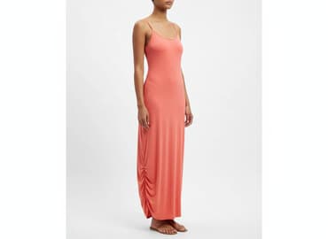 sukienki na wesele łososiowe: Sukienka damska, rozmiar L — 6