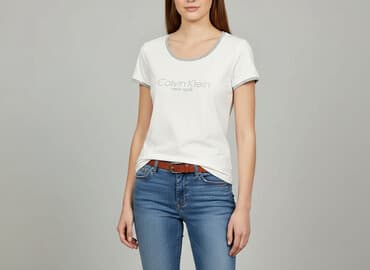 koszulki z długim rękawem damskie calvin klein performance: Calvin Klein, Women`s T-shirt, size S — 1