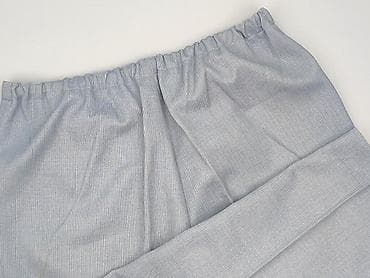 ca legginsy: Spodnie damskie w jasnoszarym kolorze z delikatnym, drobnym — 1