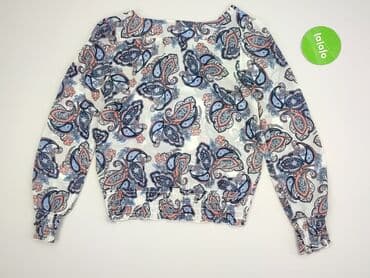 modne bluzki z bufiastymi rękawami: Bluzka damska, rozmiar S — 3