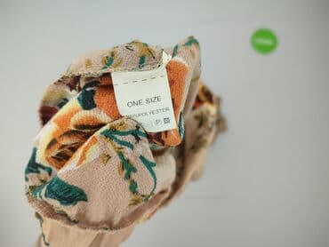 krótkie spodenki z szerokimi nogawkami: Spodnie materiałowe damskie, rozmiar One size — 4