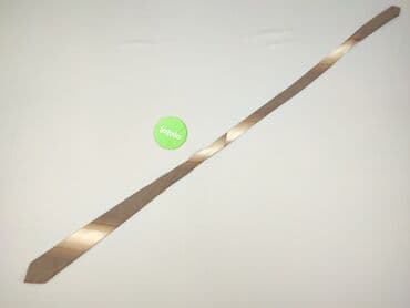 złote dodatki do zielonej sukienki: Tie, color - Beige, condition - Perfect — 3
