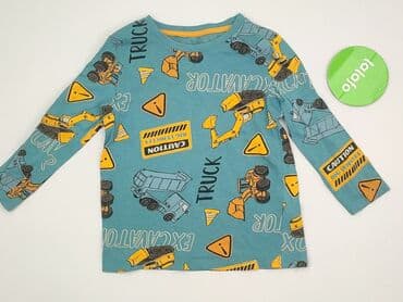 koszulka traktor: Bluzka, Little kids, 5-6 lat, 110-116 cm, stan - Bardzo dobry — 2