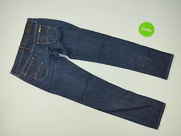 jeansy cropped: Jeansy damskie, rozmiar S — 3