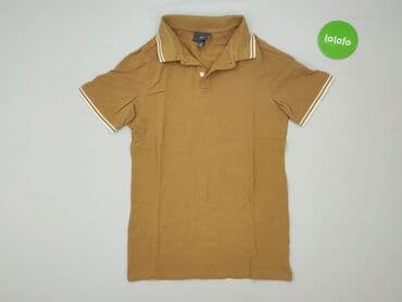golfy w paski: H&M, Polo shirt for men, size S — 2