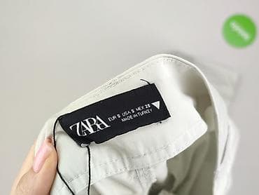 la basic: Zara, Spodnie materiałowe damskie, rozmiar S — 4