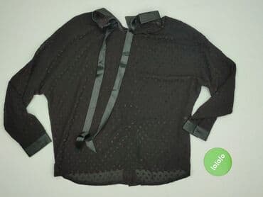 satynowy top pod marynarkę: Bluzka damska, rozmiar M — 3