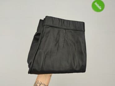 woskowane legginsy z wysokim stanem zara: Zara, Legginsy Ze skóry ekologicznej damskie, rozmiar M — 5