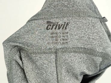 rajstopy czarne z wzorem: Crivit, Legginsy Sportowe damskie, rozmiar M — 4