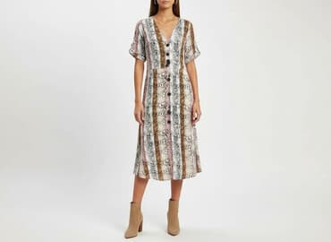 sukienka w wężowy wzór: George, Sukienka damska, rozmiar S — 6