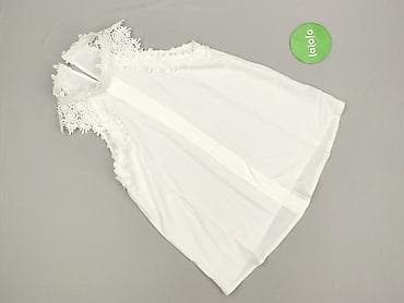 biala bluza: Top damski, rozmiar S — 2