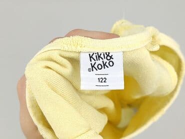 koszulka z prazkowanej dzianiny: T-shirt, Kiki & Koko, 7 years, 116-122 cm, condition - Perfect — 4