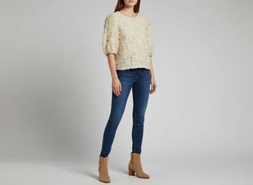 gina tricot jeansy: Gina Tricot, Bluzka damska, rozmiar L — 6