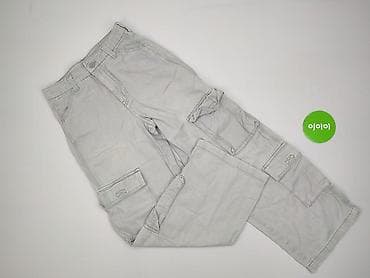 hm dzinsy: H&M Divided, Spodnie cargo damskie, rozmiar 2XS — 2
