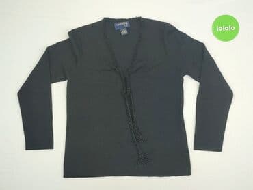 sweter z dekoltem v: Sweter damski, rozmiar S — 2