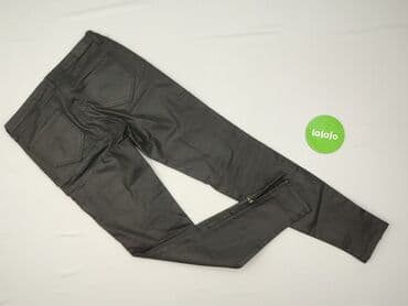 woskowane legginsy z wysokim stanem zara: Zara, Jeansy damskie, XS — 3